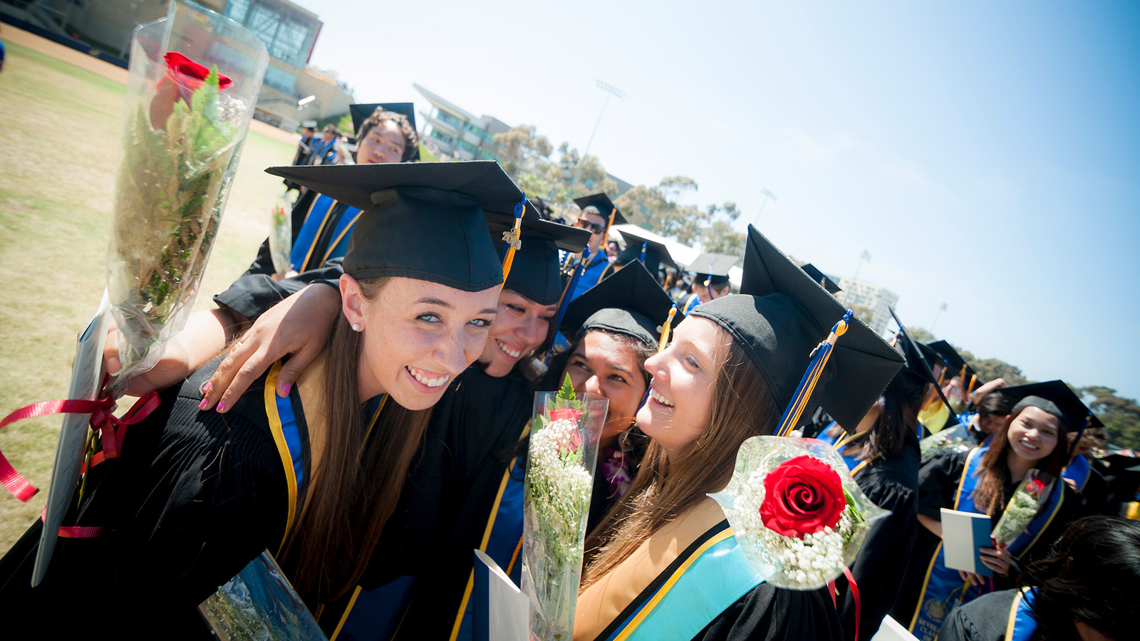 Student graduates